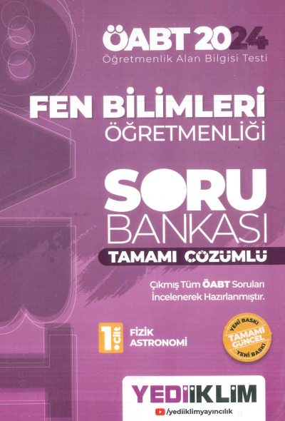 FEN BİLİMLERİ ÖĞRETMENLİĞİ SORU BANKASI TAMAMI ÇÖZÜMLÜ Vivo Fotokopi Merkezi