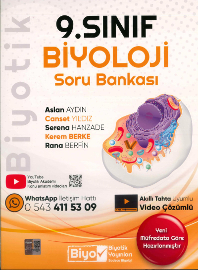 9. Sınıf Biyoloji Soru Bankası Biyotik Yayınları Vivo Fotokopi Merkezi