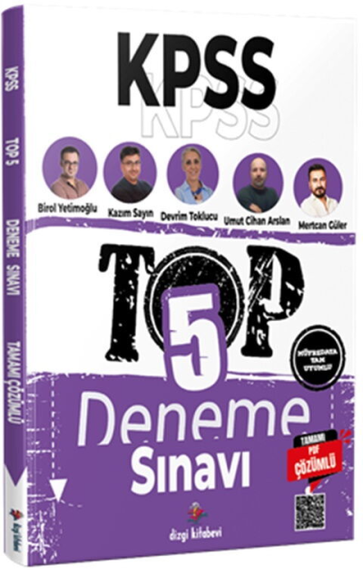 2026 KPSS TOP 5 Tamamı PDF Çözümlü Fasiküller Halinde 5 Deneme Sınavı Dizgi Kitap Vivo Fotokopi Merkezi
