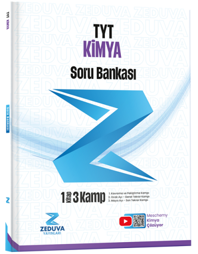 Meschemy Kimya TYT Kimya 1 Kitap 3 Kamp Soru Bankası Zeduva Yayınları Vivo Fotokopi Merkezi