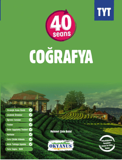 TYT 40 Seans Coğrafya Okyanus Yayınları