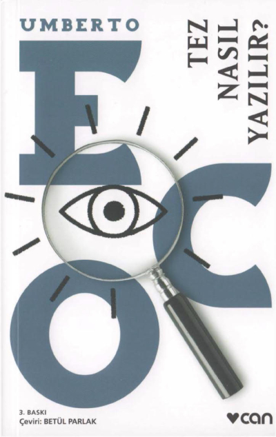 Tez Nasıl Yazılır? Can Yayınları Vivo Fotokopi Merkezi