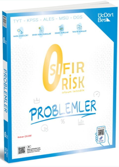 Sıfır Risk Problemler ÜçDörtBeş Yayınları Vivo Fotokopi Merkezi
