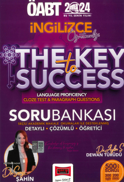ÖABT İNGİLİZCE THE KEY TO SUCCESS SORU BANKASI ÇÖZÜMLÜ Vivo Fotokopi Merkezi