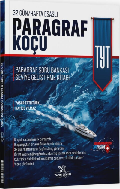 TYT Paragraf Koçu Soru Bankası Yayın Denizi Vivo Fotokopi Merkezi