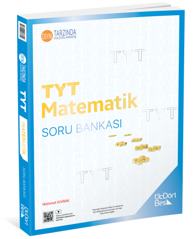 2025 TYT Matematik Soru Bankası Üç Dört Beş Yayınları Vivo Fotokopi Merkezi