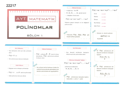 Rehber Matematik 1 Günde AYT FULL Tekrar Vivo Fotokopi Merkezi