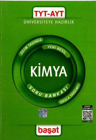 TYT AYT Kimya Soru Bankası Başat Yayınları Vivo Fotokopi Merkezi