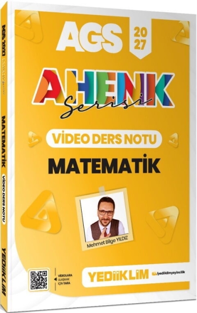 MEB AGS Ahenk Serisi Matematik Video Ders Notları Yediiklim Yayınları Vivo Fotokopi Merkezi