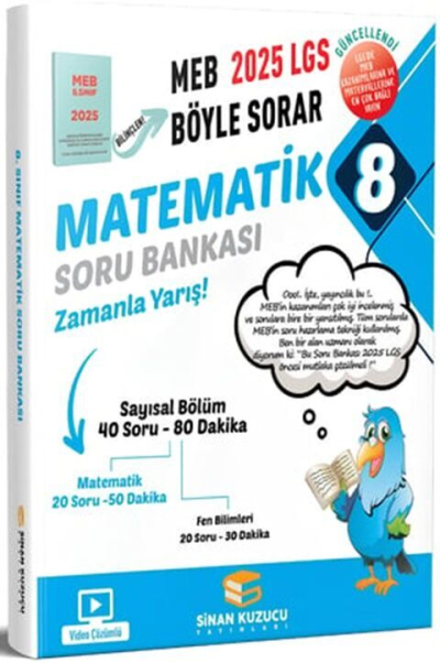 8. Sınıf LGS Matematik Soru Bankası Sinan Kuzucu Vivo Fotokopi Merkezi