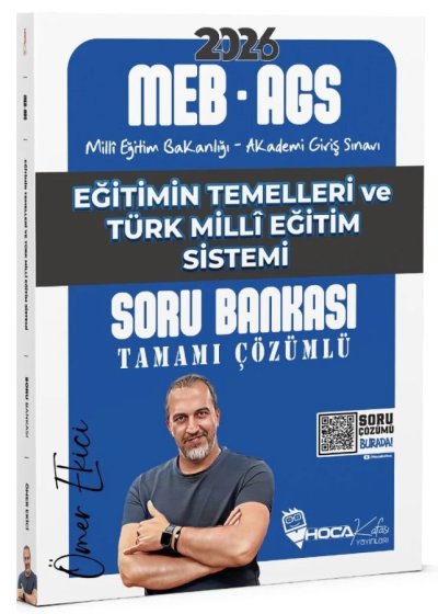 2026 MEB-AGS Eğitimin Temelleri ve Türk Milli Eğitim Sistemi Soru Bankası Çözümlü Hoca Kafası Yayınları Vivo Fotokopi Merkezi