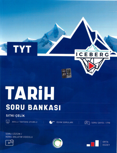 TYT ICEBERG Tarih Soru Bankası Orta Düzey Vivo Fotokopi Merkezi