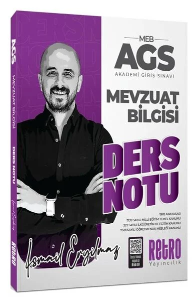 2026 MEB AGS Mevzuat Bilgisi Ders Notu Retro Kitap Vivo Fotokopi Merkezi