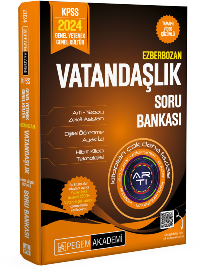 2024 Ezberbozan Vatandaşlık Soru Bankası Vivo Fotokopi Merkezi