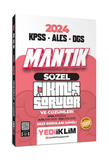 2024 KPSS ALES DGS Sözel Mantık Tamamı Çözümlü Çıkmış Sorular Vivo Fotokopi Merkezi