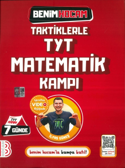 Taktiklerle TYT Matematik Kampı Benim Hocam Yayınları Vivo Fotokopi Merkezi