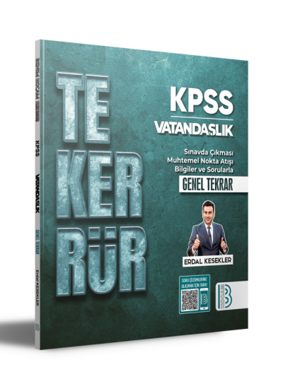 KPSS Tekerrür Vatandaşlık Genel Tekrar Benim Hocam Yayınları Vivo Fotokopi Merkezi