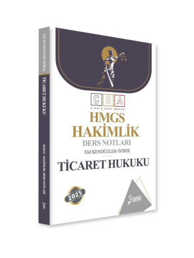 Çıkmış Soru Analizli Ticaret Hukuku Hakimlik Ders Notları Yetki Yayınları Vivo Fotokopi Merkezi