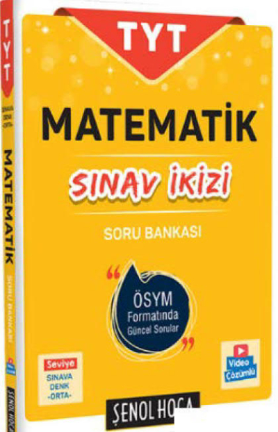 TYT Matematik Sınav İkizi Soru Bankası Şenol Hoca Yayınları Vivo Fotokopi Merkezi