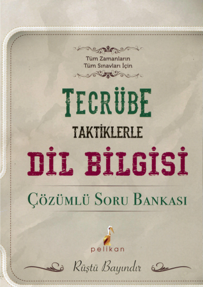 TECRÜBE TAKTİKLERLE DİL BİLGİSİ SORU BANKASI Vivo Fotokopi Merkezi