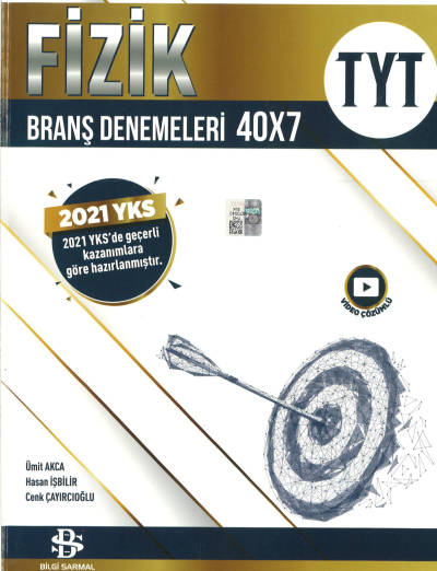 TYT Fizik 40 x 7 Branş Denemeleri