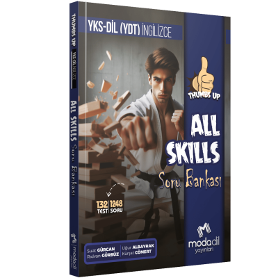YKS DİL Thumbs Up All Skills Soru Bankası Modadil Yayınları Vivo Fotokopi Merkezi
