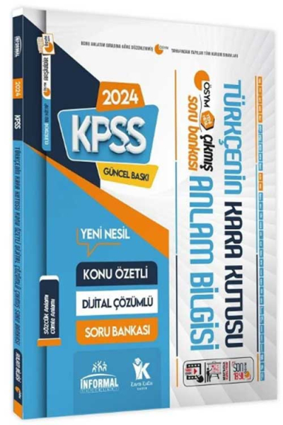 TÜRKÇENİN KARA KUTUSU ANLAM BİLGİSİ ÇIKMIŞ SORU BANKASI Vivo Fotokopi Merkezi