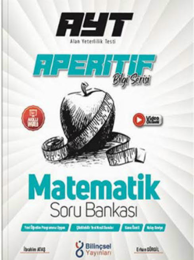 AYT Aperitif Matematik Soru Bankası Bilinçsel Yayınları Vivo Fotokopi Merkezi