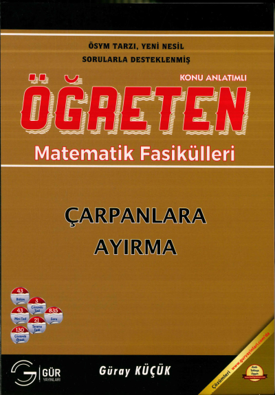 TYT-AYT ÖĞRETEN MATEMATİK ÇARPANLARA AYIRMA KONU ANLATIMLI