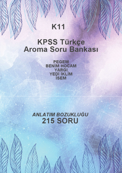 ANLATIM BOZUKLUĞU --215 SORU-- Vivo Fotokopi Merkezi