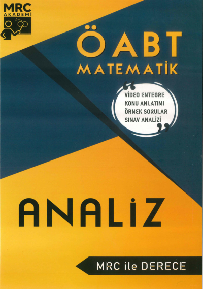 ÖABT İLKÖĞRETİM MATEMATİK ANALİZ MRC İLE DERECE Vivo Fotokopi Merkezi