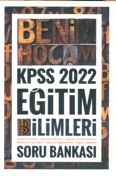 EĞİTİM BİLİMLERİ TÜM DERSLER SORU BANKASI Vivo Fotokopi Merkezi