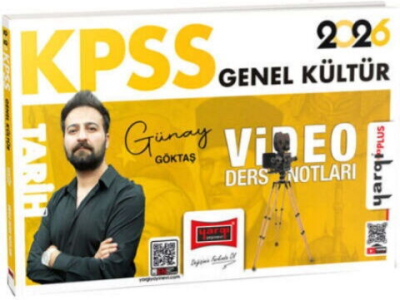2026 KPSS Genel Kültür Tarih Video Ders Notları Yargı Yayınevi Vivo Fotokopi Merkezi