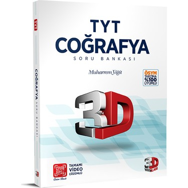 TYT 3D Coğrafya Soru Bankası Vivo Fotokopi Merkezi