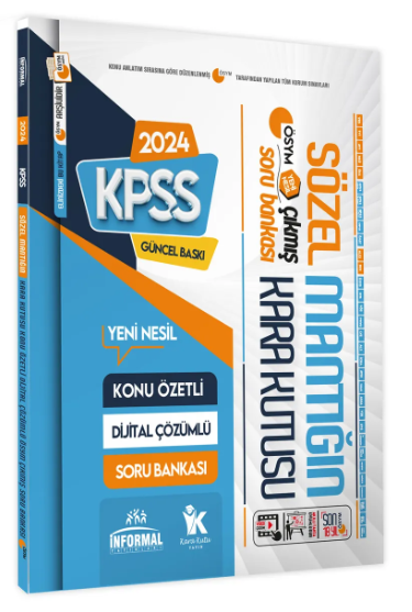 SÖZEL MANTIĞIN KARA KUTUSU ÖSYM ÇIKMIŞ SORU BANKASI Vivo Fotokopi Merkezi