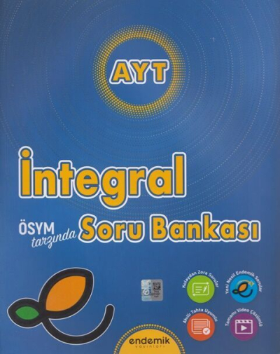 AYT İntegral Soru Bankası Endemik Yayınları