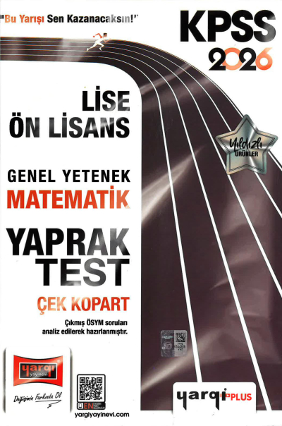 2026 KPSS Lise Ön Lisans Genel Yetenek Matematik Çek Kopart Yaprak Test Yargı Yayınları Vivo Fotokopi Merkezi