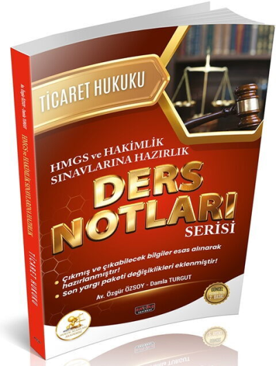 HUKAL HMGS HAKİMLİK Ticaret Hukuku Ders Notları Savaş Yayınları Vivo Fotokopi Merkezi