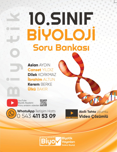 10. Sınıf Biyoloji Biyotik Soru Bankası Biyotik Yayınları Vivo Fotokopi Merkezi