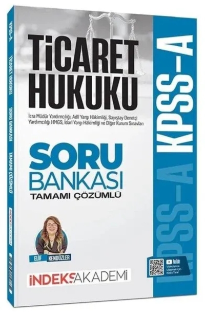 KPSS A Grubu Ticaret Hukuku Soru Bankası Çözümlü İndeks Akademi Yayıncılık Vivo Fotokopi Merkezi