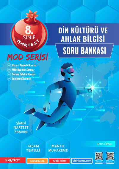 8. Sınıf Mod Din Kültürü Ve Ahlak Bilgisi Soru Bankası Nartest Yayınları