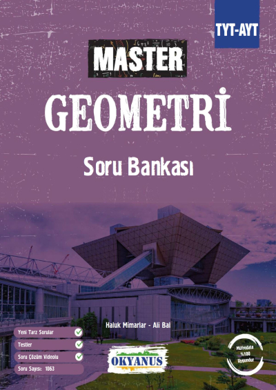 TYT AYT Master Geometri Soru Bankası Okyanus Yayınları Vivo Fotokopi Merkezi