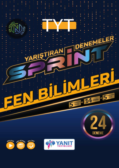 TYT Fen Bilimleri Sprint 24 Deneme Yanıt Yayınları Vivo Fotokopi Merkezi