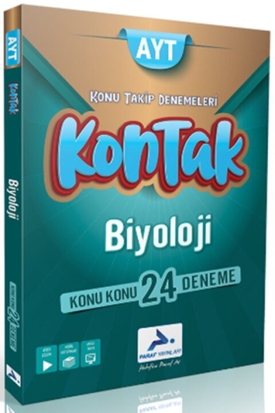 AYT Biyoloji Kontak Konu Takip Denemeleri Paraf Akademi Vivo Fotokopi Merkezi