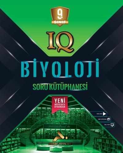 9. Sınıf Biyoloji Soru Kütüphanesi Paraf Yayınları Vivo Fotokopi Merkezi