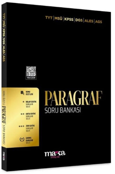 Paragraf Soru Bankası Tamamı Video Çözümlü Marka Yayınları Vivo Fotokopi Merkezi