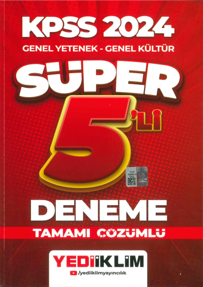 GY-GK SÜPER 5'lİ DENEME TAMAMI ÇÖZÜMLÜ Vivo Fotokopi Merkezi