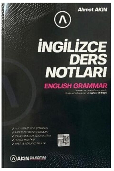 YDS YKSDİL İngilizce Grammar Ders Notları Akın Dil Yayınları Vivo Fotokopi Merkezi