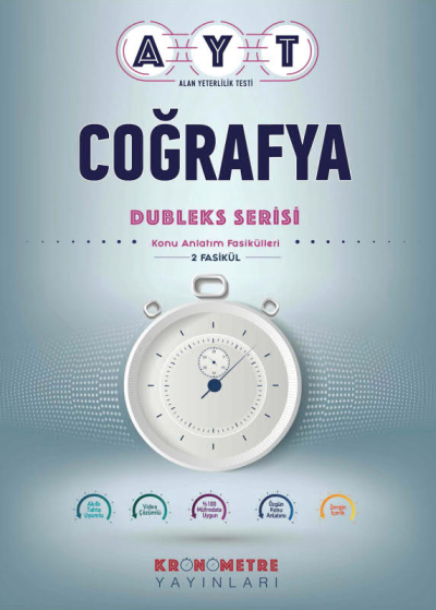Ayt Coğrafya Dubleks Serisi Konu Anlatım Fasikülleri (2 Fasikül) Vivo Fotokopi Merkezi