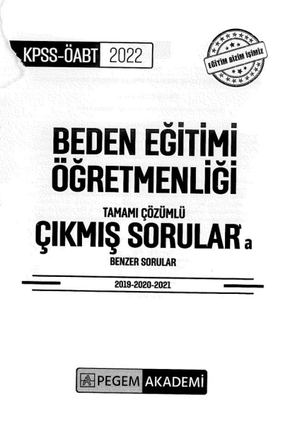 TAMAMI ÇÖZÜMLÜ ÇIKMIŞ SORULAR'A BENZER SORULAR (2019-2021)